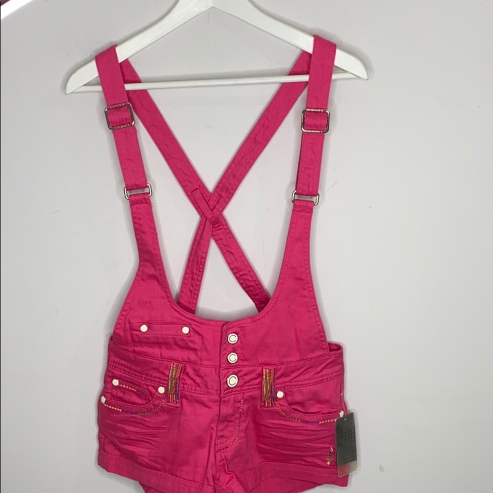 NWT COOGI Pink Overall Size 5/6